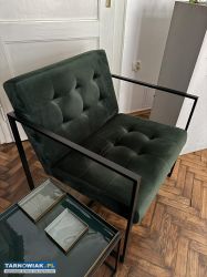 Wygodny loftowy fotel wraz ze stolikiem - Obrazek 1