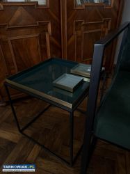 Wygodny loftowy fotel wraz ze stolikiem - Obrazek 4