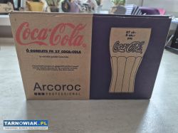 Coca Cola szklanki, szklanka Arcoroc    4 sztuki - Obrazek 2
