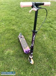 Dla dziecka hulajnoga z hamulcem ręcznym i tylnym - Obrazek 3