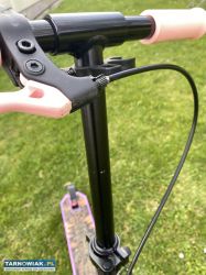 Dla dziecka hulajnoga z hamulcem ręcznym i tylnym - Obrazek 4