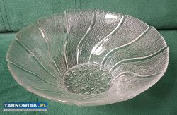 Duża owocarka misa szklana PRL vintage - Obrazek 2
