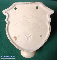 Antyczna kropielnica ścienna donica ceramiczna - Obrazek 2