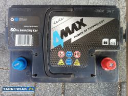 60ah 540a akumulator 4max bat60/540r/4max - Obrazek 2