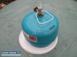 Butla turystyczna z gazem. - Obrazek 1