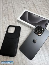 iPhone 15 Pro 256 GB – black titanium Stan idealny - Obrazek 1