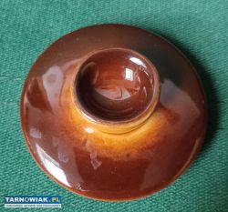 Ceramiczna pokrywka z uchwytem Tułowice - Obrazek 1