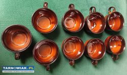 Filiżanka filiżanki cadmium leadfree PRL Pruszków - Obrazek 1