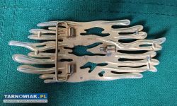 Retro włoska klamra do pasa unikalna - Obrazek 2