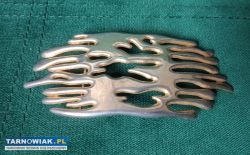 Retro włoska klamra do pasa unikalna - Obrazek 1