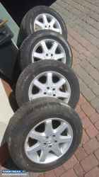 Felgi aluminiowe Mercede oponami rozmiar 255x60x17 - Obrazek 1