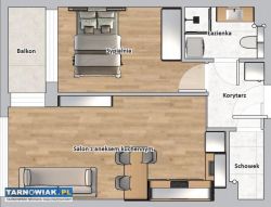 NOWE 2-pokojowe | Winda | Balkon | ul. Niedojadły - Obrazek 4