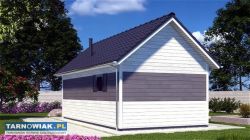 Drewniany Domek 4,8×7,2 m – Letniskowy Całoroczny, - Obrazek 2