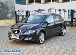 Seat leon ii 1p 1.9 tdi niski przebieg! alu17! hak - Obrazek 1