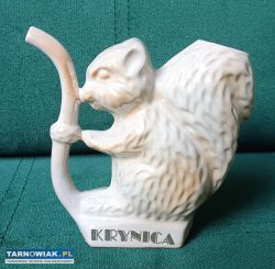 Ceramiczna pijałka uzdrowiskowa Krynica PRL - Obrazek 1