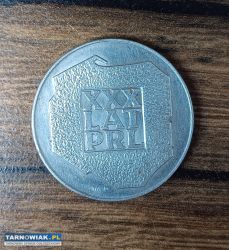 Moneta XXX lat PRL 200 zł moneta srebrna 1974 rok - Obrazek 1