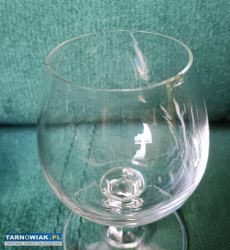 Kieliszki do Brandy Koniaka PRL kolekcjonerskie - Obrazek 3