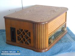 Retro Gramofon z radiem ,CD , USB i magnetofonem - Obrazek 3