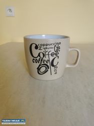 Kubek na cappucino, kawę, dużyyyy wys. 14,5cm szer - Obrazek 1