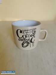 Kubek na cappucino, kawę, dużyyyy wys. 14,5cm szer - Obrazek 2