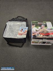 Grill na węgiel drzewny Feuerdesign Teide Czerwony - Obrazek 2