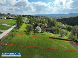 Atrakcyjna działka budowlana Tuchów, ul. Leśna - Obrazek 1