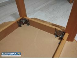 Solidny drewniany stolik kawowy - Obrazek 2