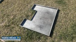 Blacha ocynkowana pod piec kominek kozę - Obrazek 2