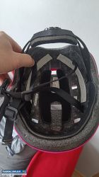 Kask rowerowy rożowy - Obrazek 3
