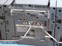 Radio odtwarzacz Panasonic RX-TC980 sprawny Vintag - Obrazek 4