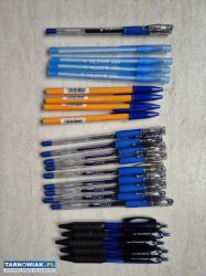 Zestaw długopisów różnych firm  80szt  nowe - Obrazek 1