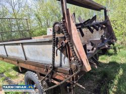 Rozrzutnik jednoosiowy 2,5t Agromet Warfama - Obrazek 2