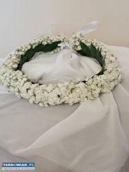 Wianki komunijne z żywych kwiatów - Obrazek 1