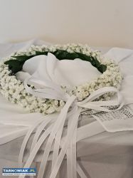 Wianki komunijne z żywych kwiatów - Obrazek 2