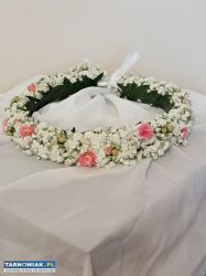 Wianki komunijne z żywych kwiatów - Obrazek 4