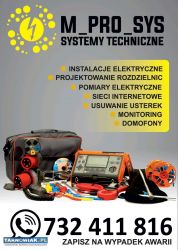 Elektryk, instalacje, teletechnika, monitoring - Obrazek 1