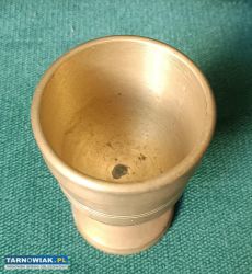 Zabytkowy mosiężny kielich moździerz - Obrazek 2