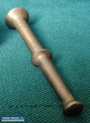 Zabytkowy mosiężny kielich moździerz - Obrazek 4