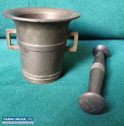 Zabytkowy mosiężny moździerz - Obrazek 1