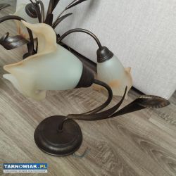 Lampa trzy ramienna i dwa kinkiety - Obrazek 2