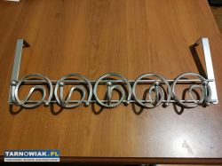 Wieszak ścienny na ubrania / kurtki – metalowy - Obrazek 2