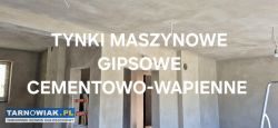Tynki maszynowe gipsowe cementowo-wapienne - Obrazek 1