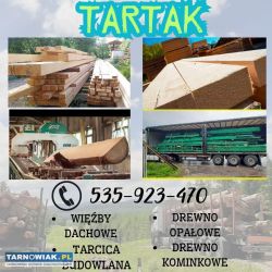 Więźba dachowa, deski szalunkowe,tarcica budowlana - Obrazek 1