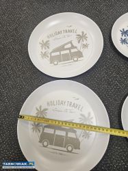 Zestaw talerzy Holiday Travel 6 szt - Obrazek 2