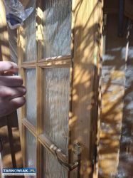 Komplet drzwi drewnianych -okazja - Obrazek 2