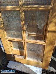 Komplet drzwi drewnianych -okazja - Obrazek 3