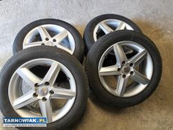 Orginalne felgi Seat 16 cali z oponami. - Obrazek 1