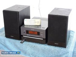 Wieża sony pilot usb mp-3 cd rds aux kol. Dostawa - Obrazek 1