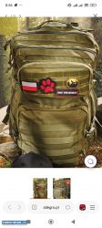Zgubiono plecak militarny koloru wojskowa zieleń - Obrazek 1
