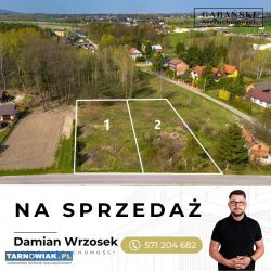Uzbrojone działki budowlane - Ładna, gm. Skrzyszów - Obrazek 1